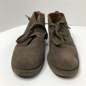 LUCKY BRAND Brown Suede  EMILLIA CHUKKA BOOT 9.5